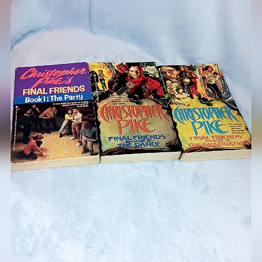 Vintage Christopher Pike Final Friends Trilogy YA horror